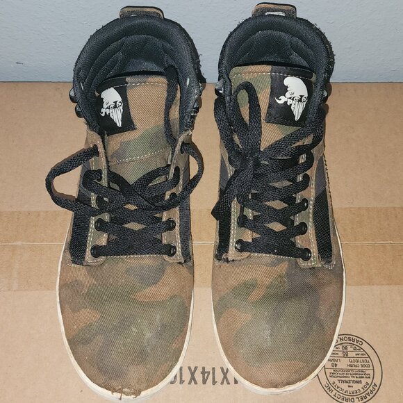 Mobb Deep X Supra Bandit Camo White Size 10 - Picture 4 of 12
